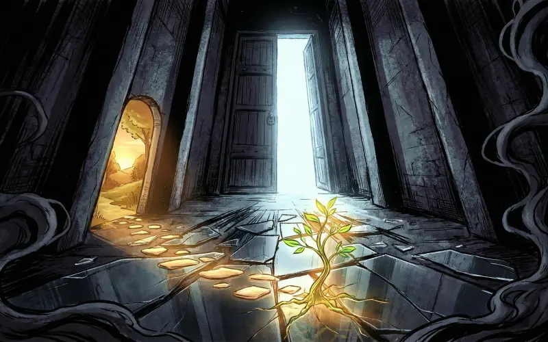 O corredor estreito entre o pensamento e o abismo